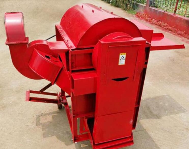 Portable small grains thresher and bean shelling machine