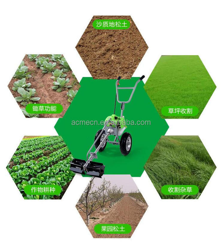 Soil loosening machine excavator ripper cultivator tiller weeder for sale