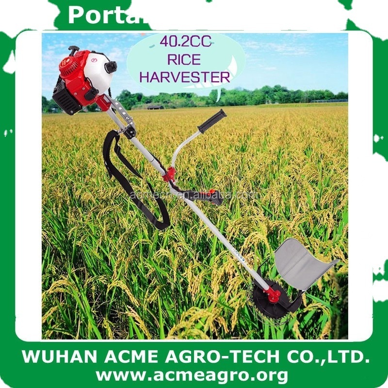 ACME gasoline multi paddy rice wheat harvester grass cutter