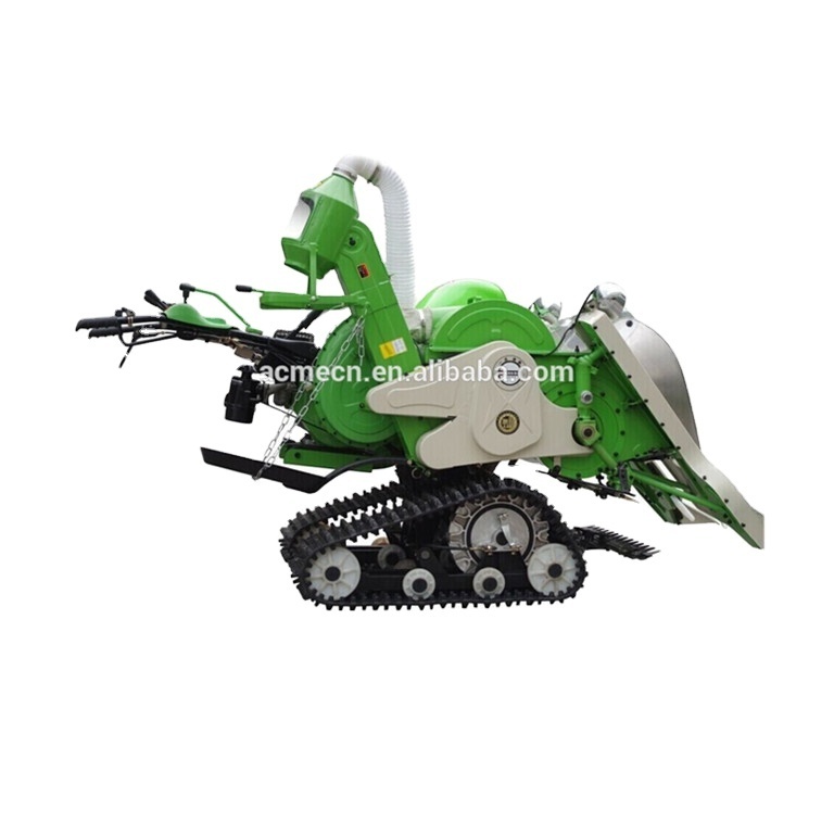 Farm rice paddy wheat reaper grain reaping machine agro harvesting machine