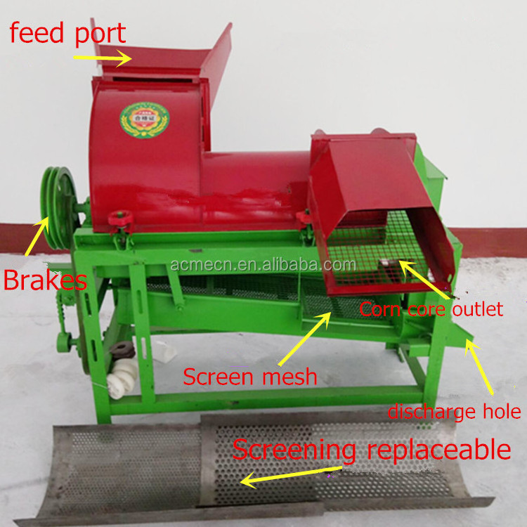 Made in China farm use rice soya bean thresher cheap wheat threshing machine