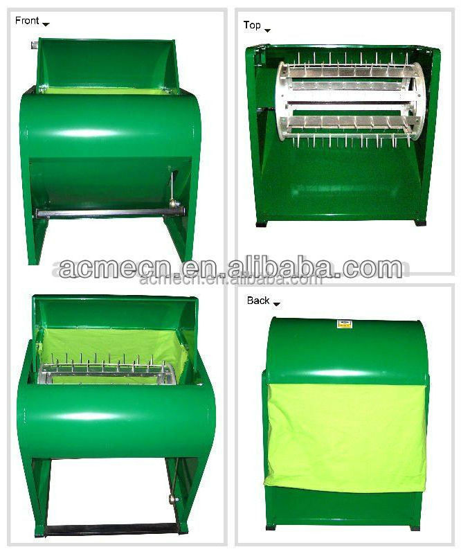 Hot sale portable foot powered wheat mini threshing machine rice thresher