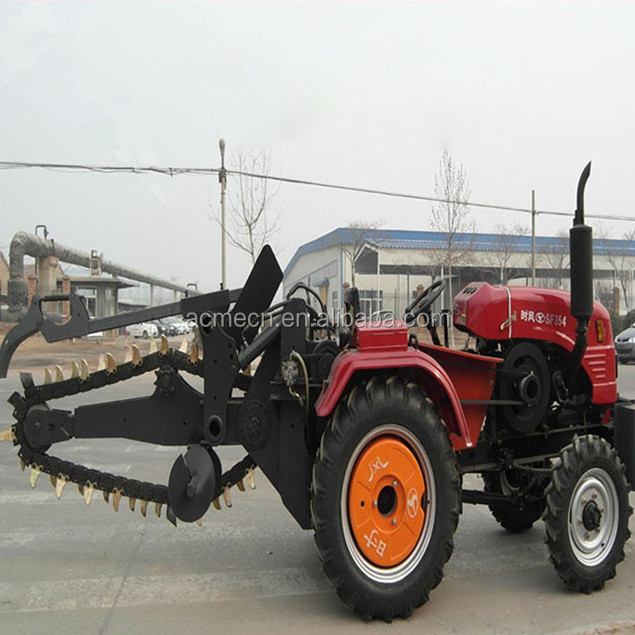 Ditching machine tractor 3 point hitch ditch witch trencher for sale