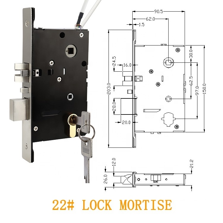 Hotel Management Software System Access Control Proximity Key Cards RFID Hotel Hardware Door Lock