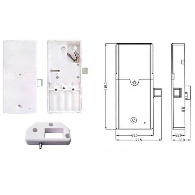 High Quality Electronic RFID Metal Cabinet Lock For Sauna and Gym