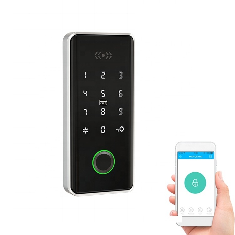 Touch Inductive Electronic Password Fingerprint Intelligent Cabinet Locker Lock For Gym Saunna Club