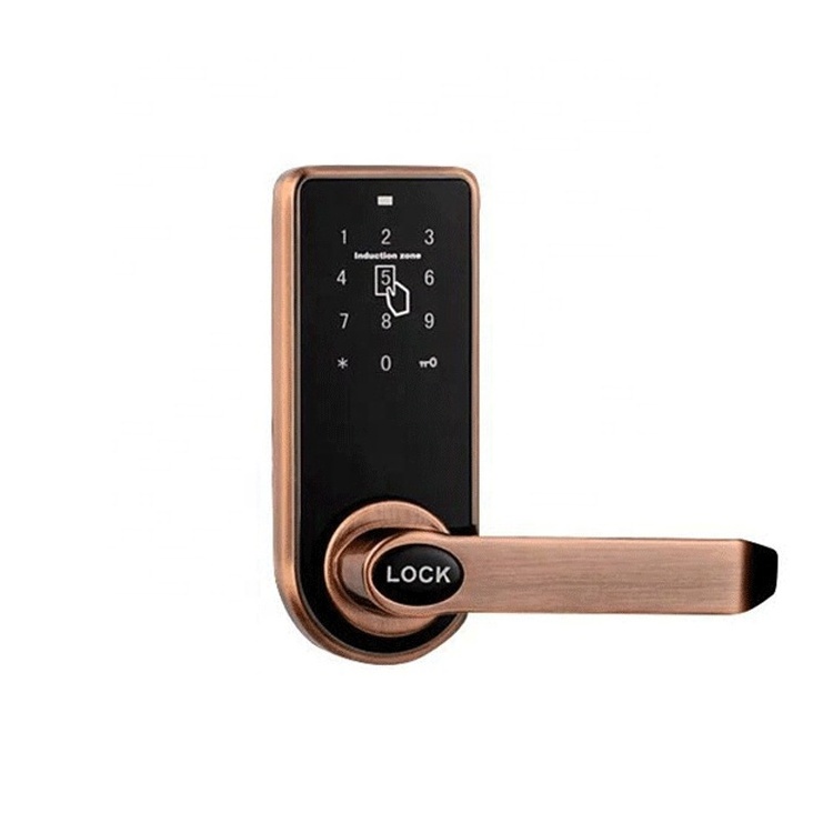 Gold Keyless Pin Code Door Locks Number Lock Key Safe Password Lock