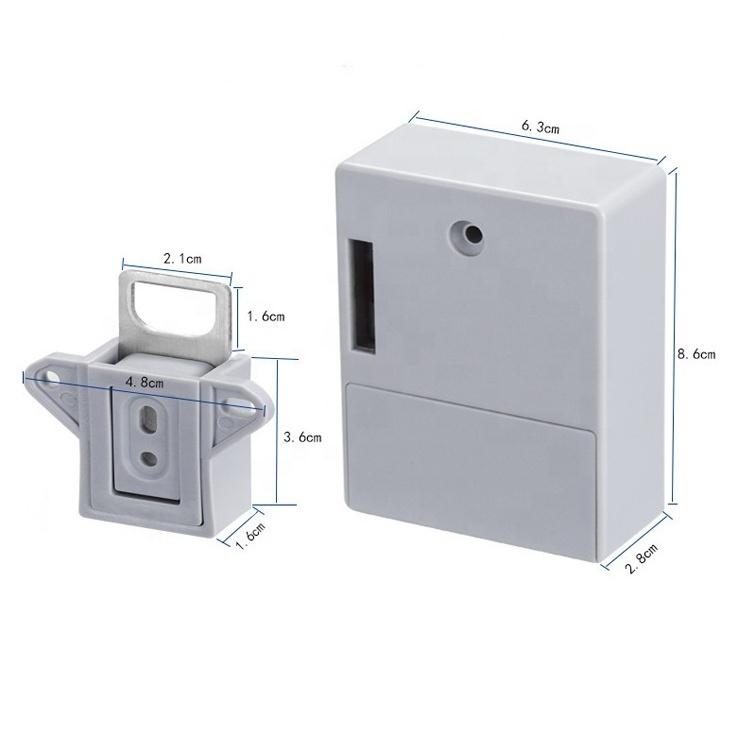 Top Sale Concealed ID Card Induction Smart Mini Locker Lock Suitable For All Kinds of Cabinets