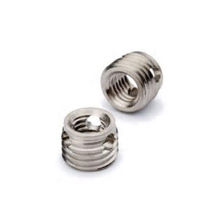 307 308 Series Stainless Steel Three Hole-type Self-tapping Thread Inserts Threaded Sleeve M4*0.7