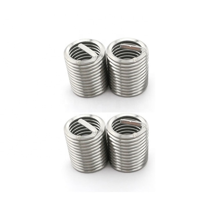 Threaded Repair Fasteners m4*0.7*1.5D Helical Thread Insert Used For Aluminium Products