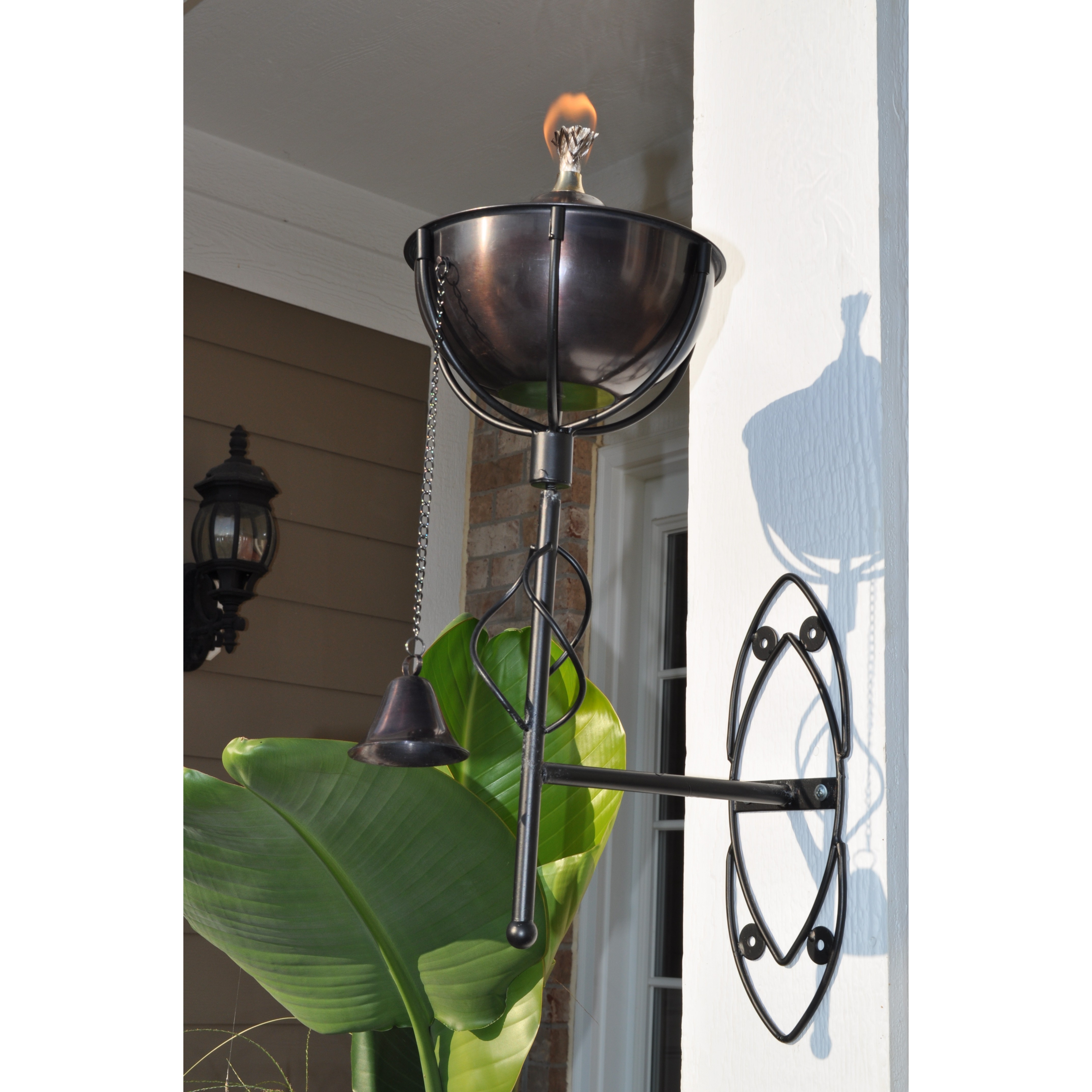 Outdoor Tiki Patio torch Wall Mount