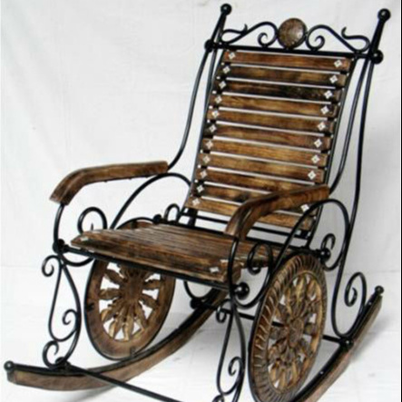 Antique Wooden Rocking Chair