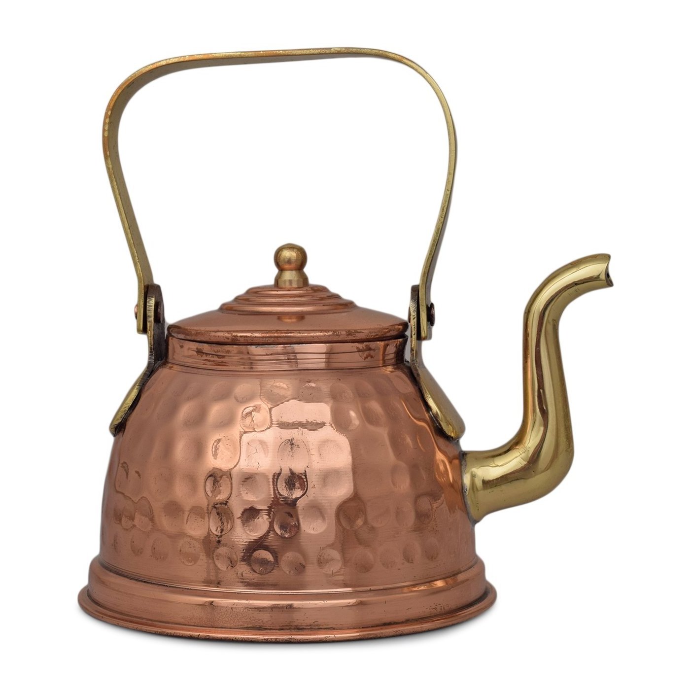 Indian copper Handcrafted coffee pot for Traditional of turkish