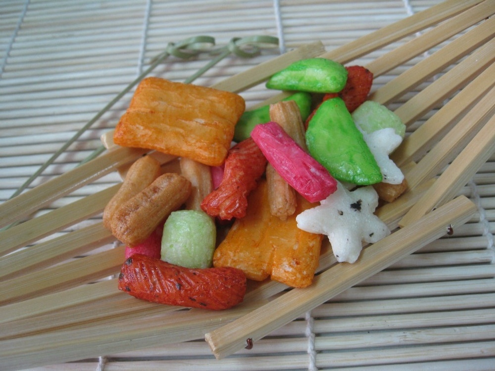 Korean All Ages Snacks Foods Mixed Rice Crackers