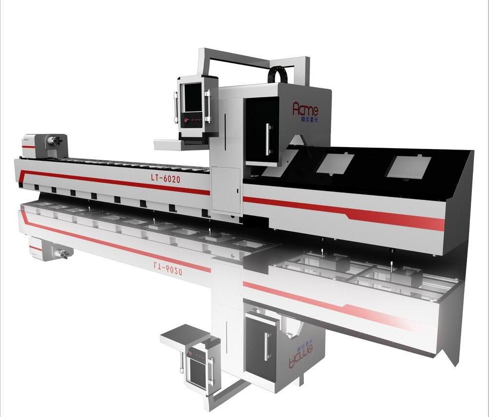 Auto Focus 1000W 2000W 3000W Angle Channel Steel I H Beam Metal Fiber Laser 6m--12m Length CNC Tube Pipe Laser Cutting Machine