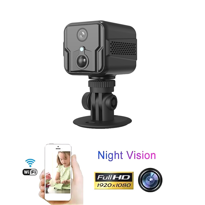 T9w2 1080p Infrared Night Vision Surveillance Motion Detection Cctv Camera Bathroom Mini Camera