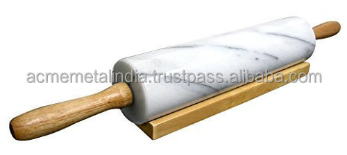 Metal Rolling Pin With Wooden Handle Stainless Steel Rolling Pin Gold Plated Kitchen Tabletop Tools Utensils Rolling Pins