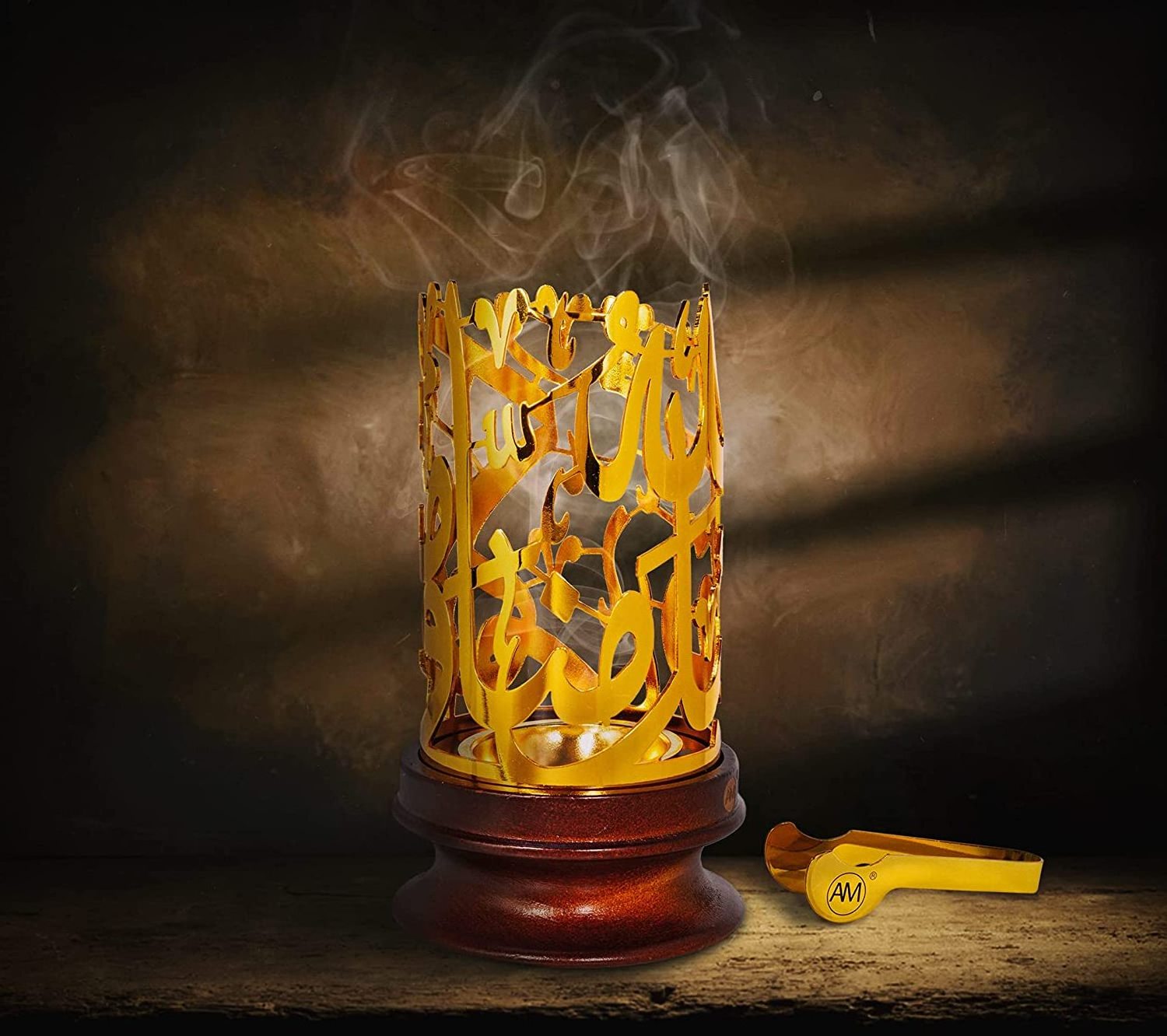 Arabian Incesnse Burner Handcrafted Bakhoor Burner Best Seller Gold Polished Tabletop Accessory At Affordable Price