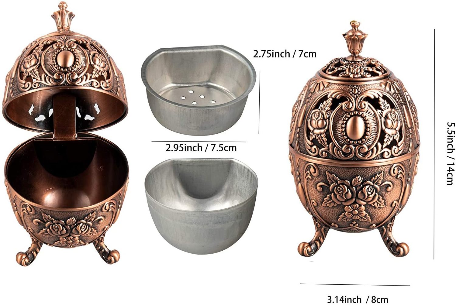 Arabian Incesnse Burner Handcrafted Bakhoor Burner Best Seller Gold Polished Tabletop Accessory At Affordable Price