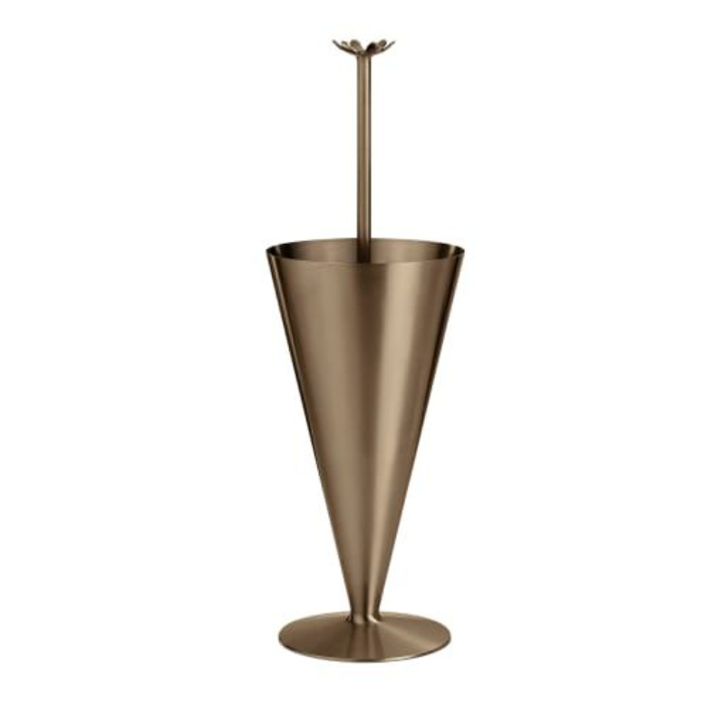 Gold Powder Coated Metal Iron Umbrella Stand Latest Design Home Decorative Indoor and Outdoor Metal Umbrella Holder