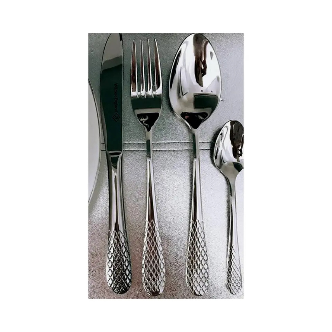 Silverware Kitchenware Flatware Tabletop Teaspoon Cutlery Ware Serving Ware Mealtime Essentials Stainless Steel Mirror Polished