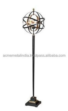 Living Room Floor Lamp Modern Unique Tripod Design Black Color Metal Umbrella Shape Shade For Living Room Bedroom Decoration