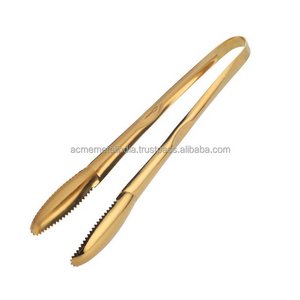 Blade Tong For Restaurant Hotels and Kitchen Gold Color Look Best Utensils Home Use Roti Cookware Utensils