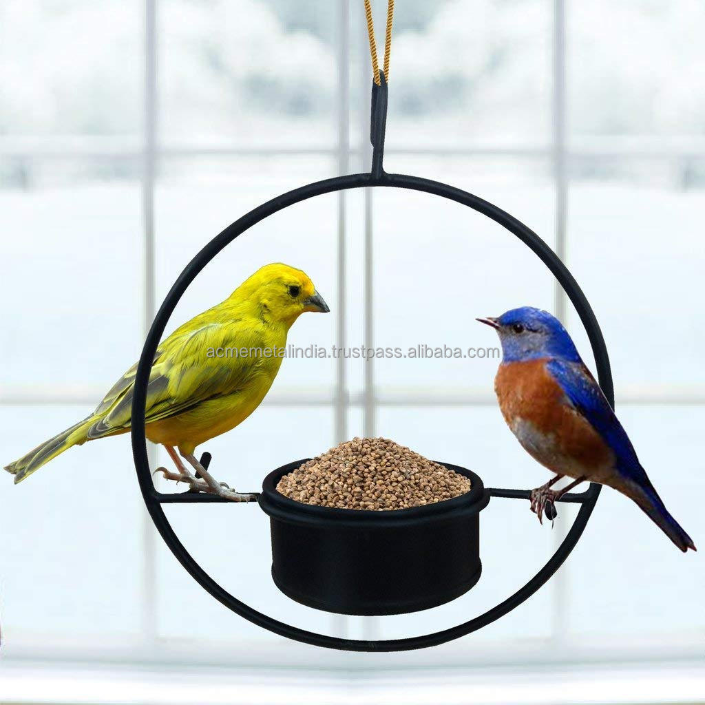 Exclusive Quality Large Size Outdoor Bird Feeder Unique Design Birds Food Holder For Hanging Window And Garden Bird Feeder