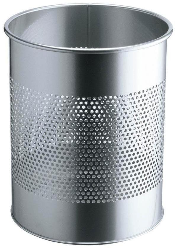 Good Quality Latest Design Metal Waste Bin Home And Commercial Black Color Solid Iron Waste Bin For Indoor and Outdoor Use