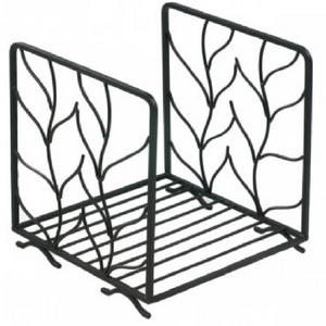 Best Design Metal Pure Iron Log Rack Black Color Powder Coated Firewood Outdoor Log Rack High Quality Garden Log Rack