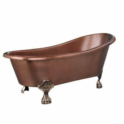 Modern Style Customized Shape Free Standing Bathtub Hammered Design Bathtub Copper Metal Bathing Tub With Premium Quality