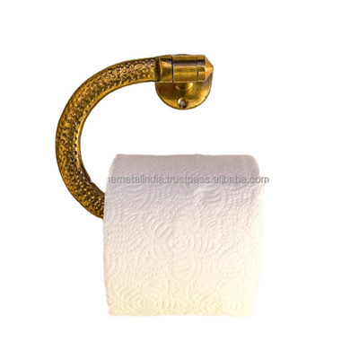 Marvelous Design Tissue Paper Holder Toilet Paper Holder With Gold Color Aluminum Casted Hanger Bathroom Accessories