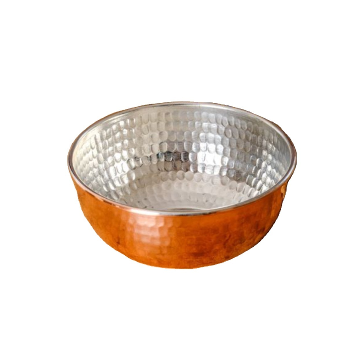 Deluxe Quality Food Bowl and Dish Hotel Ware Serverware Dish Hammered Design Round Kitchenware Mixing Bowl