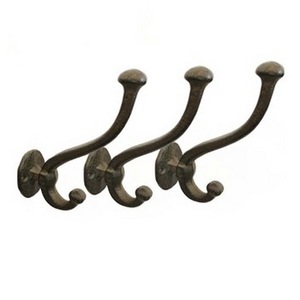 Iron Wall Hooks Plant Hanger Decorative Coat Hook For Hanging Planter Lanterns Bird Feeders Hanging Hook Accessories