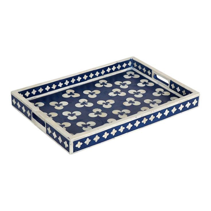 Standard Bone Inlay Handmade Tray For Home Restaurant Furniture Bone Inlay Tray best quality Rolling Tray