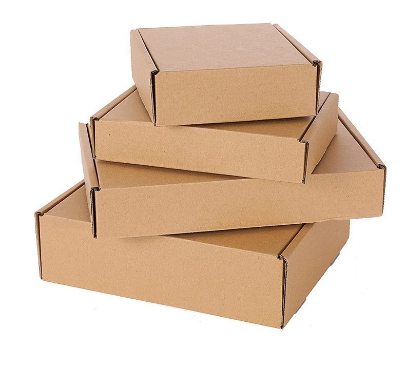 Wholesale Recyclable Boxes Mailing  Paper   carton Kraft Paper Shipping Box  eco-friendly mailer boxes