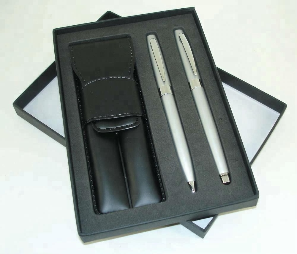 ACMECN Slant Pen Set with Pouch and Gift Box Packing Personalized Ball Pen & Ink Pen Sets