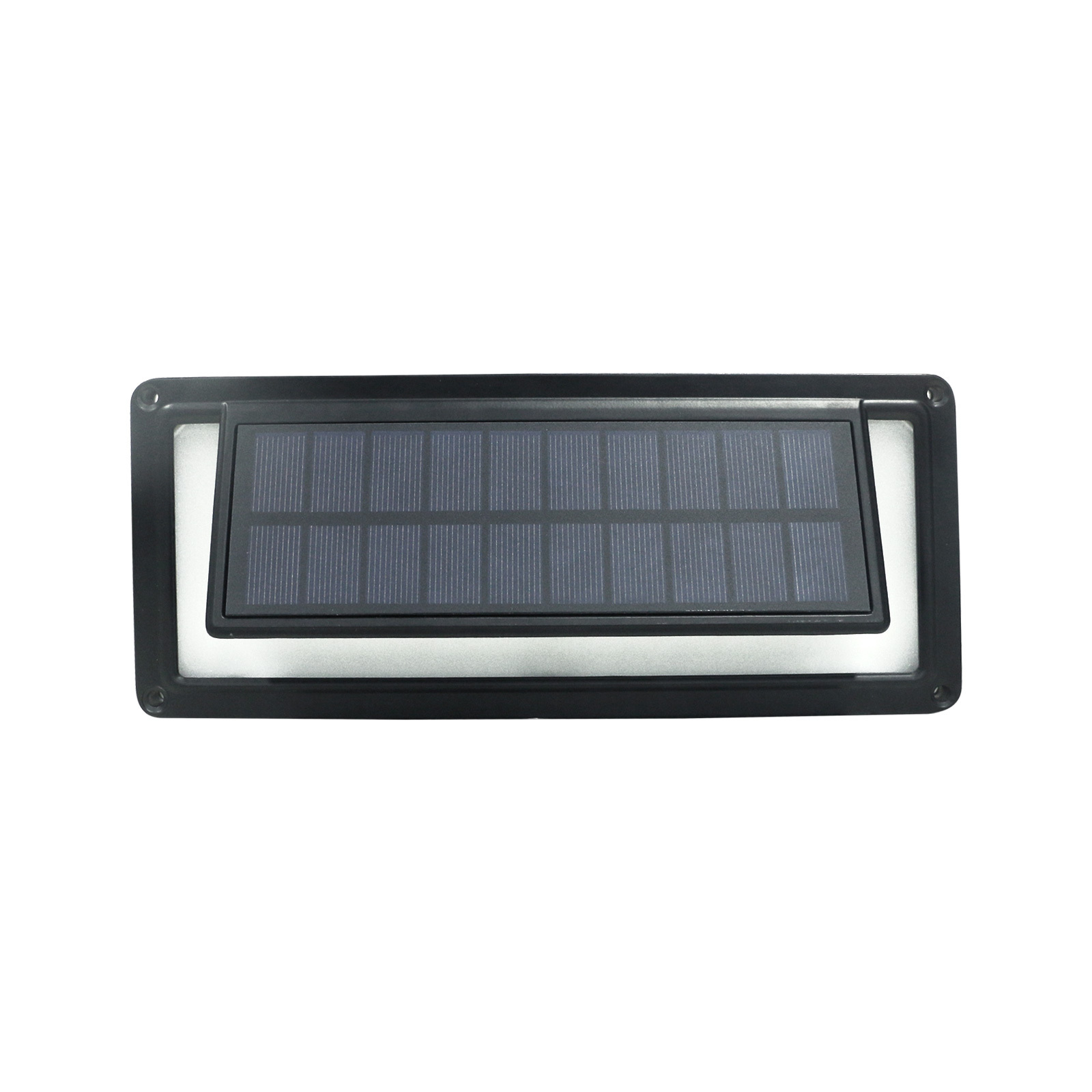 Exterior wall mounted solar med starburst led garden lamps steady light switch on off auto led garden lights voice control