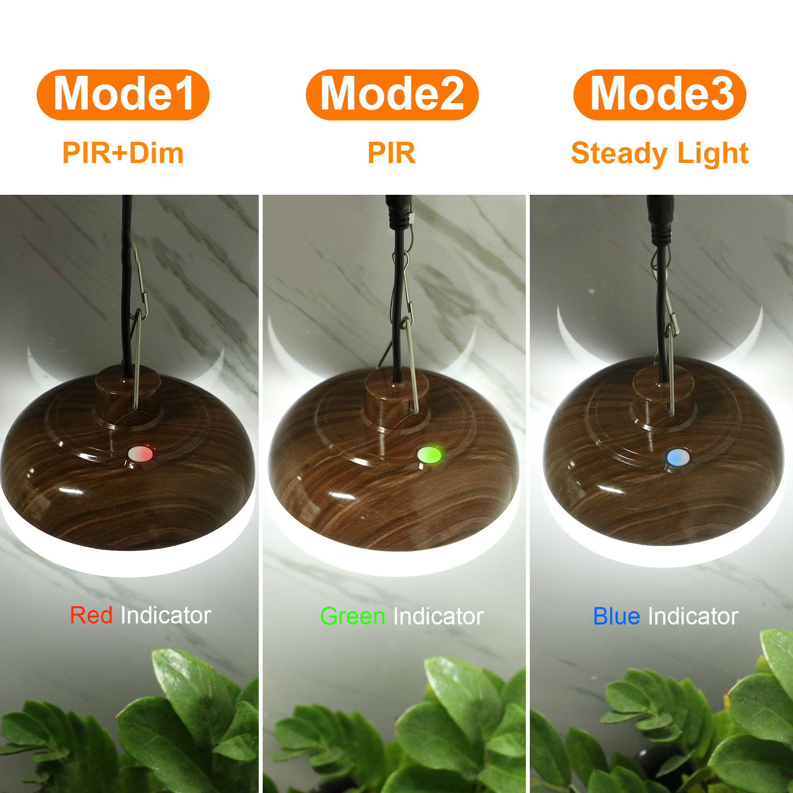 Solar Pendant Light Outdoors High Brightness Hanging Pendant Waterproof Solar Pendant Light