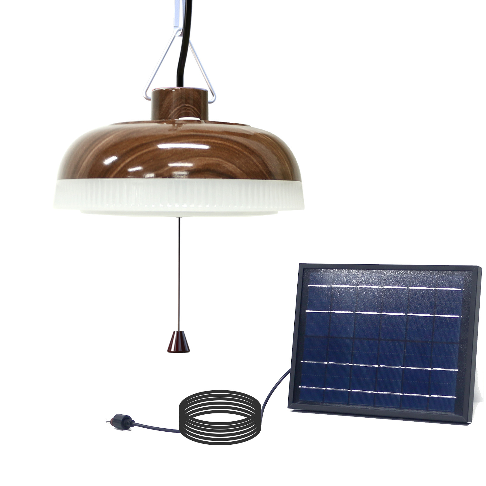 Solar Pendant Light Outdoors High Brightness Hanging Pendant Waterproof Solar Pendant Light