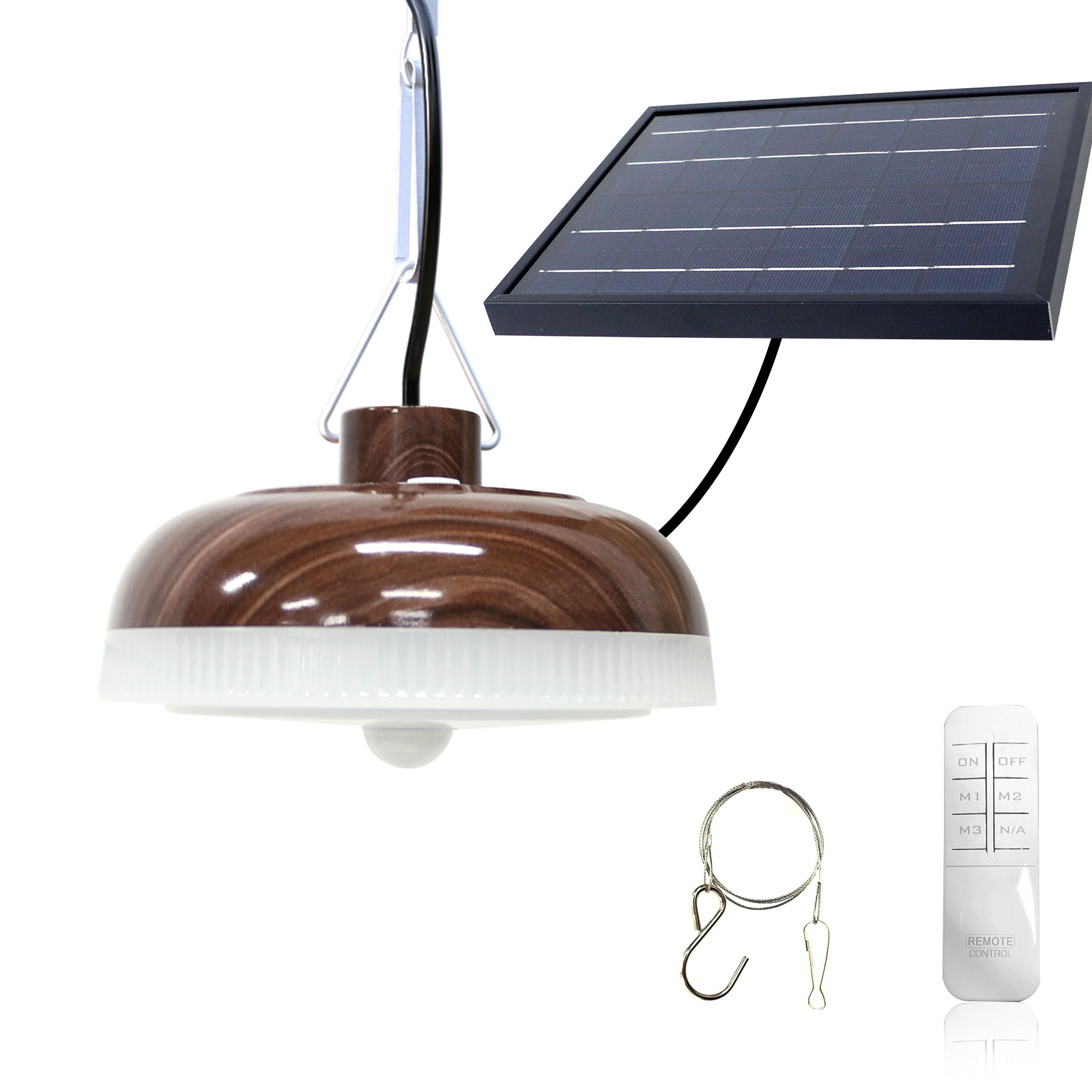 Easy Installation Hallway Bedroom Flush Mount Surface Down Emergency Indoor Outdoor Led Solar Ceiling Light