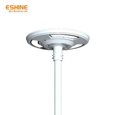 Solar integrated UFO street light  IP65 waterproof  garden light remote control can use by sea street lights