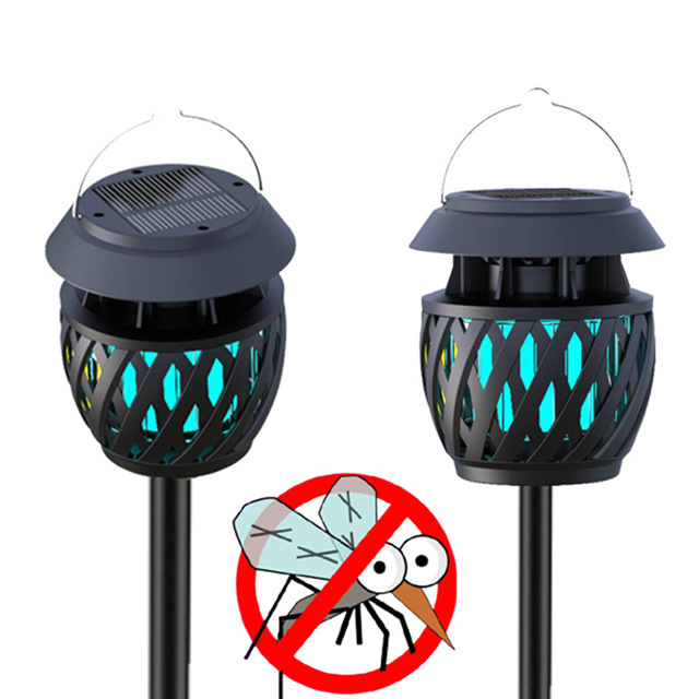 Summer New Solar Mosquito Bug Killer Lantern with Automatic Cleaning for Bedroom and outdoor garden lighting