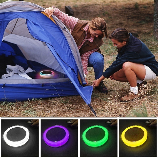 Hot Sale Portable Rechargeable LED Inflatable Outdoor Camping Solar Light Solar swimming pool floating light