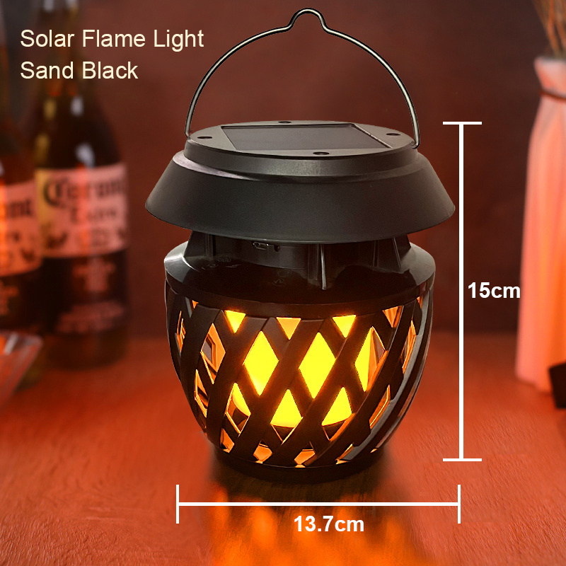 Newly Arrival Yard Decor Landscape Lamp 96pcs Led Outdoor Patio Solar Lights Solar Fire Flickering Flame Torch