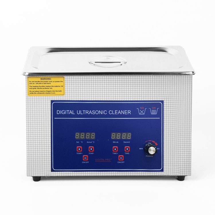 4L New Industrial Ultrasonic Cleaner High-Efficiency Home Use Plastic Cleaners with Engine Motor & PLC Electric Fuelled