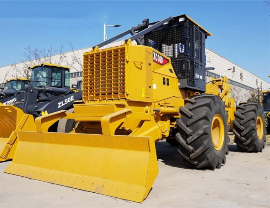 China New XC360 Small Skidder Loader with Winch