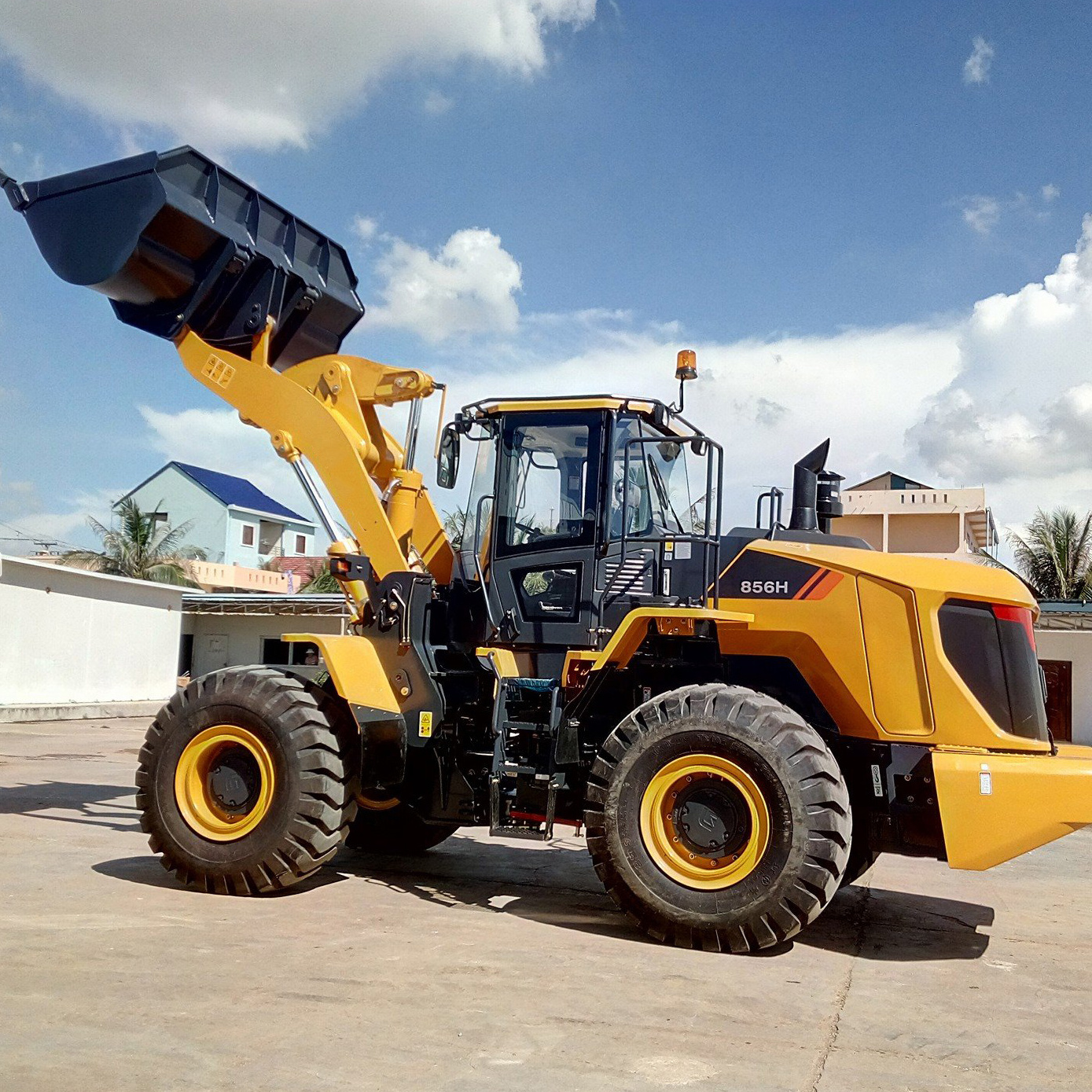 Acntruck 162kw CLG856H Loaders Widely Used in the Field of Construction Mini 5 ton Wheel Loader 856H hot sale