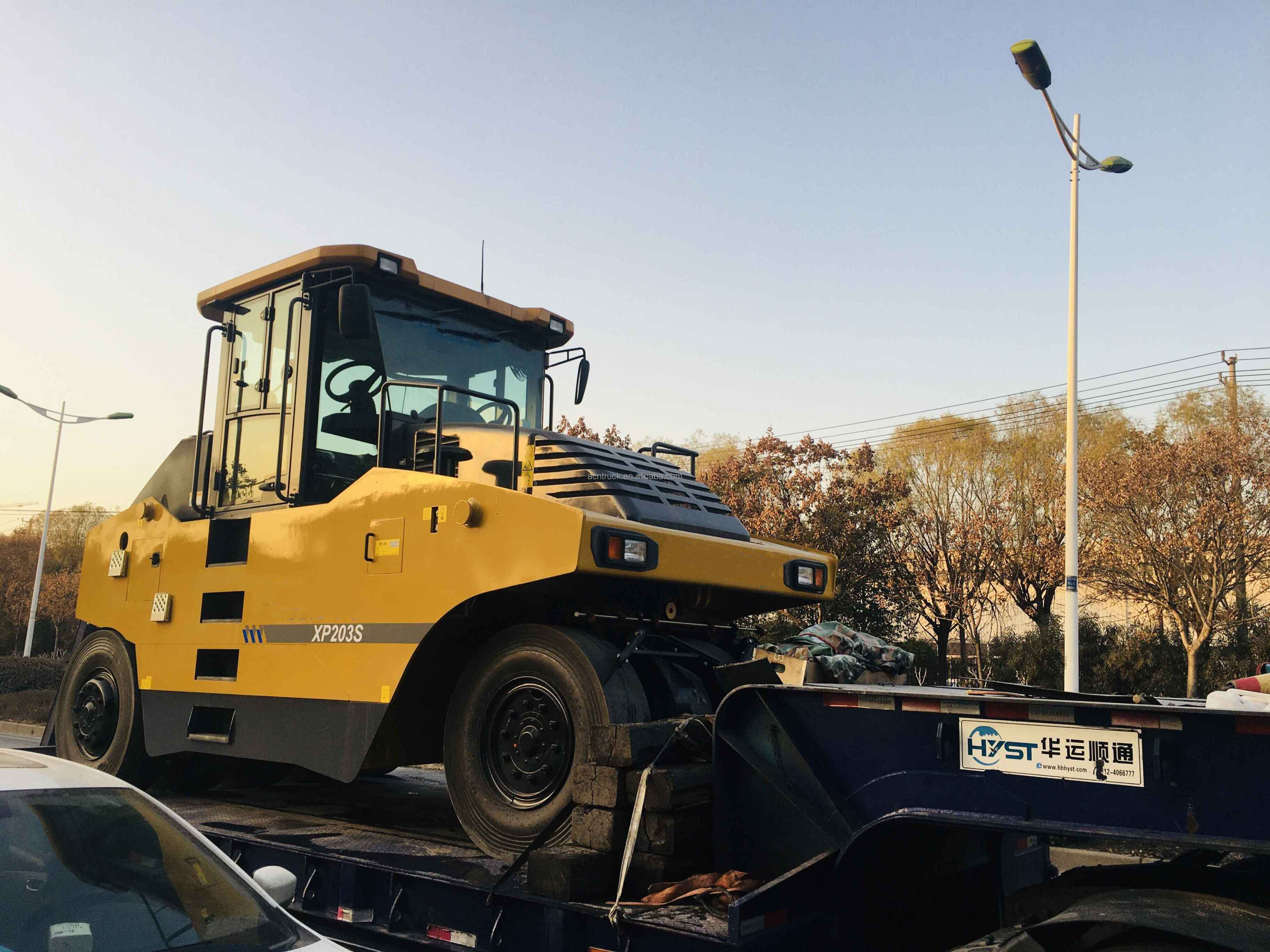 XP203S Roller Compactor Pneumatic Tire Roller Road Rollers with Automatic Gearboxes