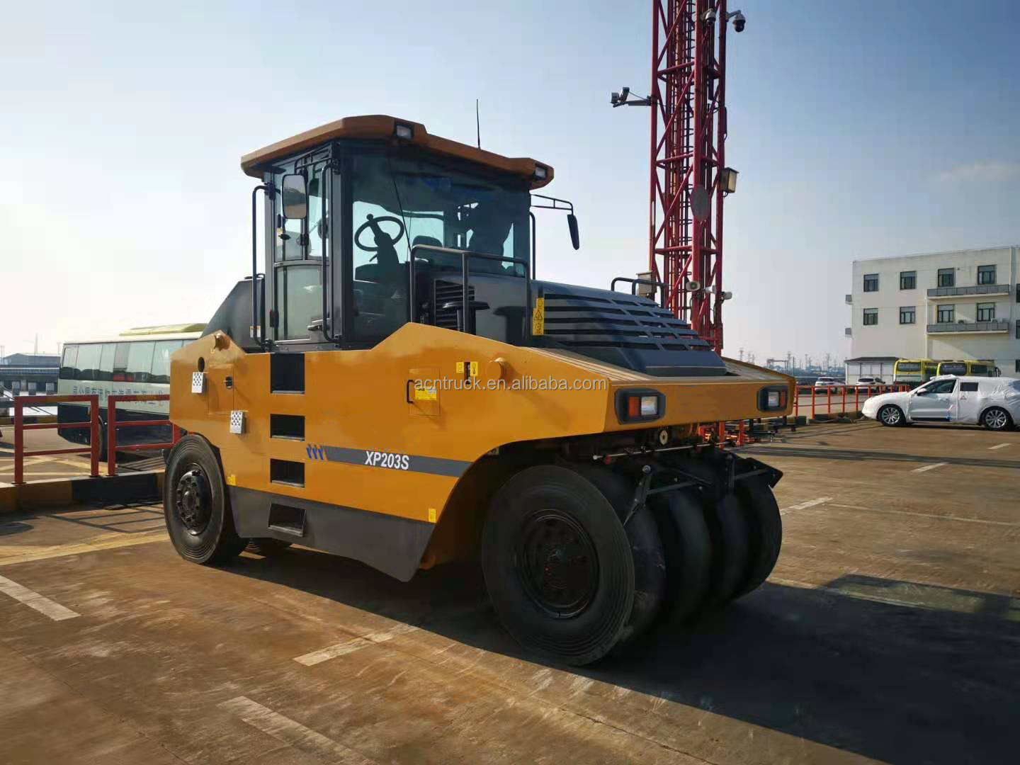 XP203S Roller Compactor Pneumatic Tire Roller Road Rollers with Automatic Gearboxes